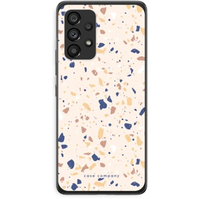 Afbeelding van Case Company® hoesje geschikt voor Samsung Galaxy A53 5G Terrazzo N23 Soft Cover Telefoonhoesje Bescherming aan alle Kanten en Schermrand
