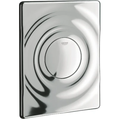 Afbeelding van GROHE Surf 1 knops bedieningsplaat (enkele spoeling) verticale montage