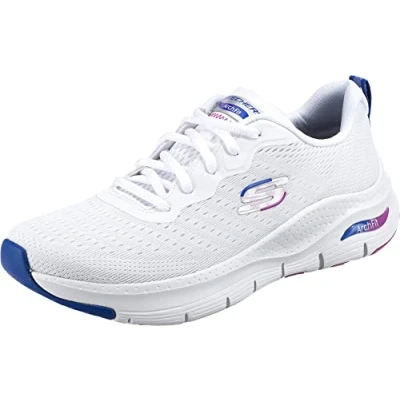 Afbeelding van Skechers Sport ARCH FIT Sneakers laag, Dames, Maat: 37, White Textiel