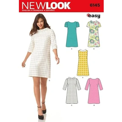 Afbeelding van New Look Naaipatroon 6145 Maten 36/46