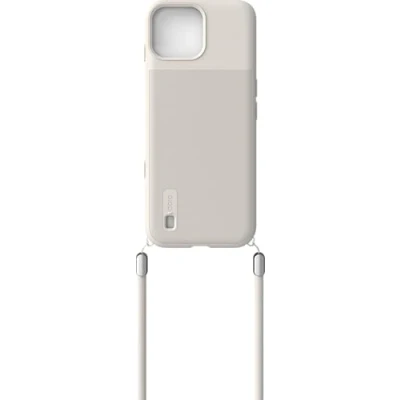Afbeelding van Doro Achterzijde behuizing voor mobiele telefoon thermoplastic polyurethaan (TPU) wit Aurora A30, A31