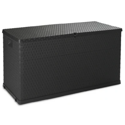 Afbeelding van Toomax kussenbox opbergbox voor kussen Rotan 420L 120x57x63cm Antraciet
