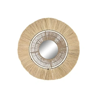 Afbeelding van Wandspiegel DKD Home Decor Natuurlijk 79 x 4 cm Bali Jute
