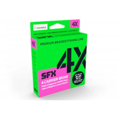 Afbeelding van Sufix Sfx 4x 0,285mm &#039;L.Vis Green&#039; (275m) Gevlochten lijn