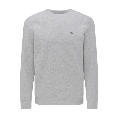 Afbeelding van Lee Plain SWS Sweater, Heren, Maat: Medium, Grey mele