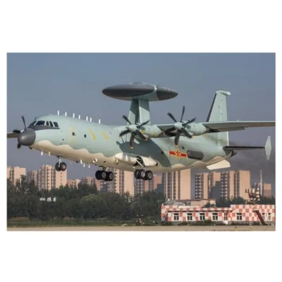 Afbeelding van 1:144 HobbyBoss 83904 Chinese KJ 500 Plane Plastic Modelbouwpakket
