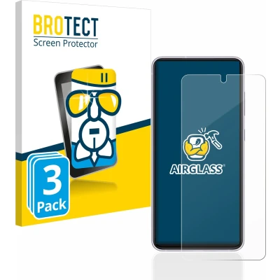 Afbeelding van BROTECT Screenprotector voor Samsung Galaxy S21 FE 5G Folie Beschermfolie Beschermglas transparant (3 Stuks)