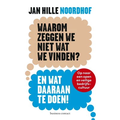 Afbeelding van Waarom zeggen we niet wat vinden