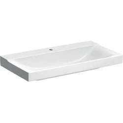 Afbeelding van Geberit Xeno2 meubelwastafel wit KeraTect (90 x 48 cm) 1 kraangat,