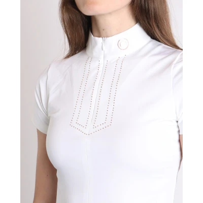 Image de Montar T shirt de Concours MoViolet Blanc L