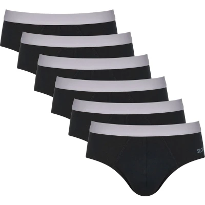 Afbeelding van Sloggi GO ABC 2 0 6P Slip, Heren, Maat: XXL, Black