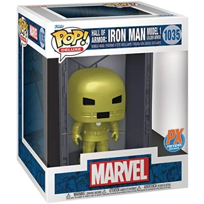 Afbeelding van Pop Marvel Hall of Armor Iron Man Model 1 Vinyl Figure