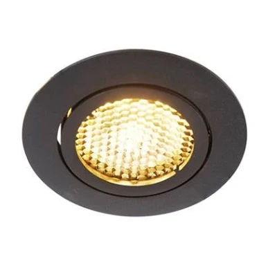 Afbeelding van QAZQA Smart inbouwspot zwart incl. WiFi GU10 verstelbaar Ude Honey