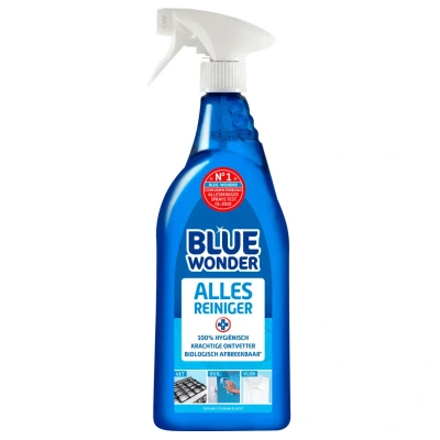 Afbeelding van Blue Wonder Alles Reiniger Spray Schoonmaakmiddelen 750 ml