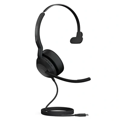 Afbeelding van Jabra Evolve2 50 Headset Bedraad Hoofdband Kantoor/callcenter USB Type C Zwart