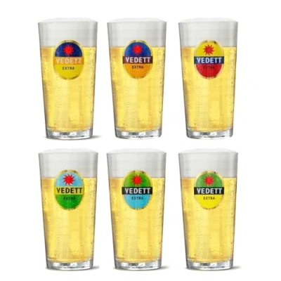 Afbeelding van Vedett Bierglazen Extra 330 ml 6 Stuks