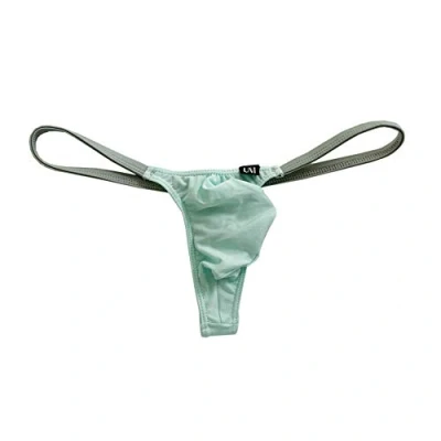 Afbeelding van Yomie Ademende string met lage taille voor heren, dagelijks comfortabel modal ondergoed Blauw