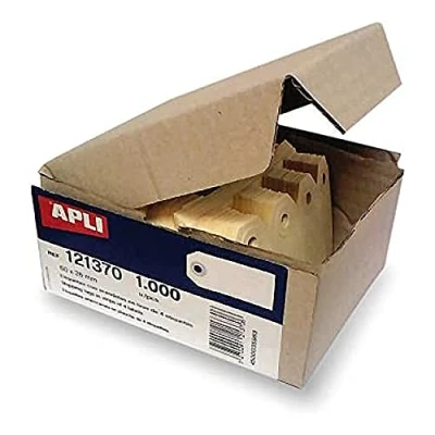 Afbeelding van Apli draadetiketten ft 38 x 80 mm (b h) etiket