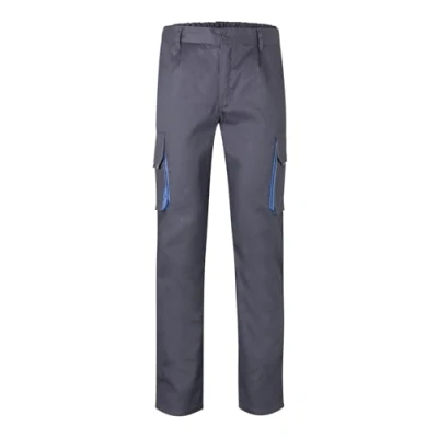 Image de Velilla Pantalon multipoches 103004, Gris/bleu, 42