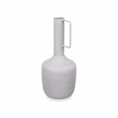 Afbeelding van Vaas Met handvat Grijs Staal 12 x 30 cm (6 Stuks)