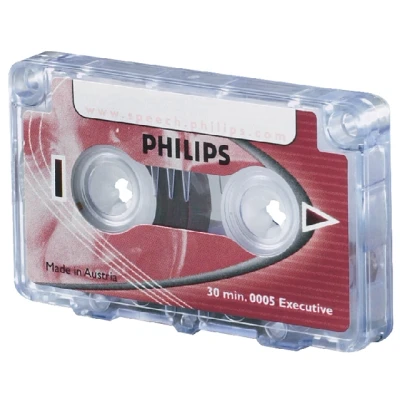 Image de Philips Minicassette LFH0005 2x15min avec clip