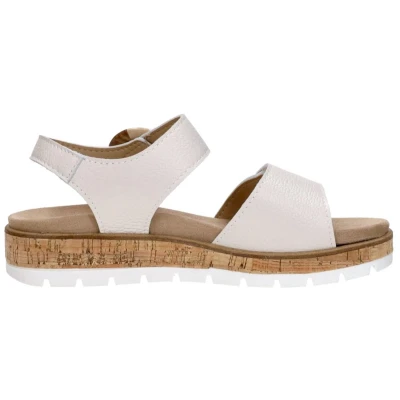 Afbeelding van Sub55 Comfort Collection Mia 96 Sandalen Plat Gebroken wit Maat 42