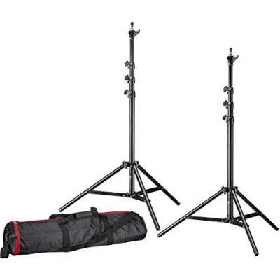 Afbeelding van BRESSER Lampstatief BR TP240 PRO 1 Set van 2 240 cm Inclusief Statieftas