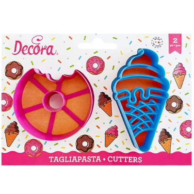 Afbeelding van Koekjes Uitstekers Donut en IJsje