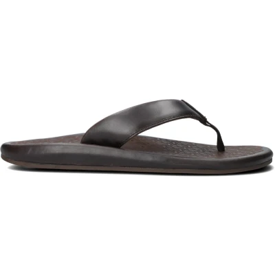 Afbeelding van Olukai Ilikai Teensandalen, Heren, Maat: 41, Bruin Leer
