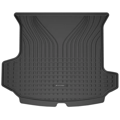 Afbeelding van WALSER Kofferbakmat van hoogwaardige kwaliteit, compatibel met Skoda Kodiaq 10/2016 tot vandaag, 100% perfecte pasvorm, made in EU, robuuste antislipmat voor auto