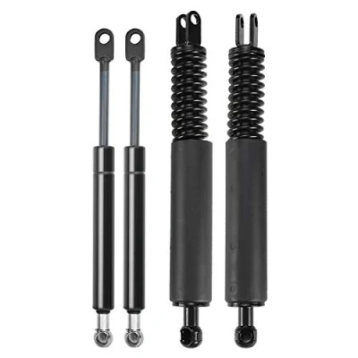 Afbeelding van Frankberg 4 x gasveren achterruit achterklep compatibel met 5 Touring E39 520 523 525 528 540 1997 2004 vervanging # 51248220072 51248190688
