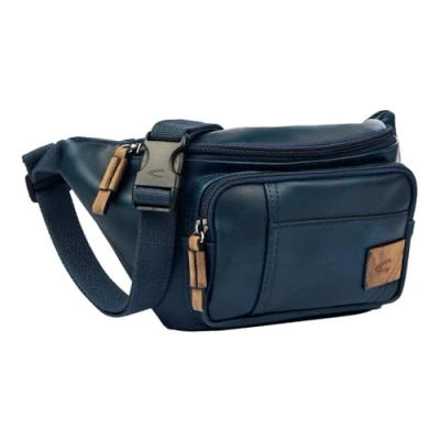 Afbeelding van camel active Gordeltas Laos Belt Bag Dark Blue Donkerblauw