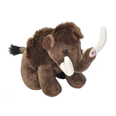Afbeelding van Wild Republic Knuffel Mammoet Junior 13 Cm Pluche Bruin