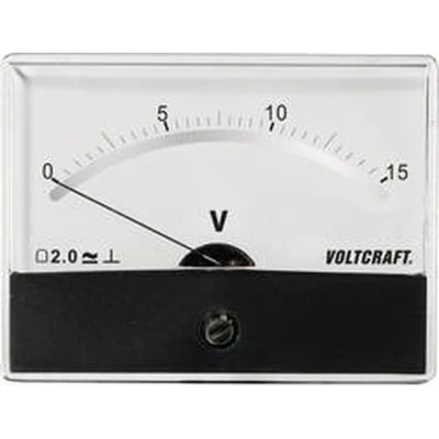 Afbeelding van VOLTCRAFT AM 86X65/15V/DC Inbouwmeter Draaispoel