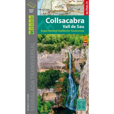 Image de Collsacabra vall de sau 1/25.000