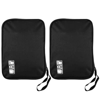 Afbeelding van Chiluxendo 2 stuks kabelorganizer, reiskabelorganizer, kabeltas, opladerorganizer, reistas, tassen