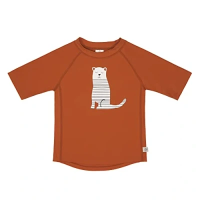 Afbeelding van Lässig Zwemshirt Rashguard Korte Mouw Splash &amp; Fun tijger rust 62/68 3 6m