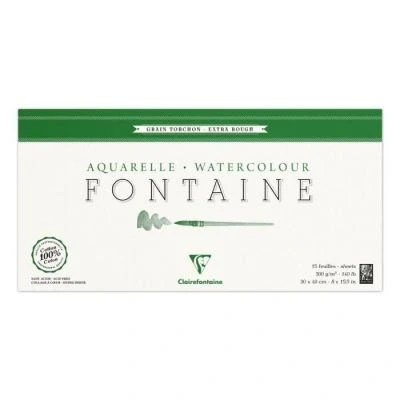 Image de Bloc Fontaine 15F Torchon 20x40 300g encollé 4 côtés