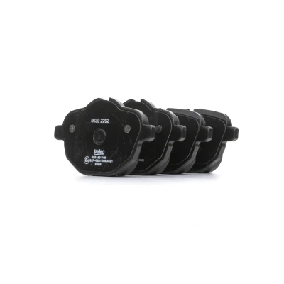 Afbeelding van VALEO 302159 Remblokkenset Achteras Excl. slijtage waarschuwingscontact Met anti kreukplaat BMW: 5 Touring, X3, Saloon