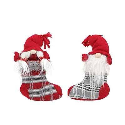 Afbeelding van Bigbuy Christmas Kerstsok 34051 Rood 18 X 9 27 Cm