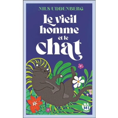 Image de le vieil homme et chat