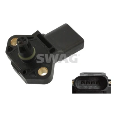 Afbeelding van SWAG 30 93 6116 Sensor, vuldruk VOLKSWAGEN: Golf 6, 4, Touareg I, AUDI: A4 B8 Avant, TT Coupe, A6 C6 Saloon, MITSUBISHI: Lancer 8 Limousine