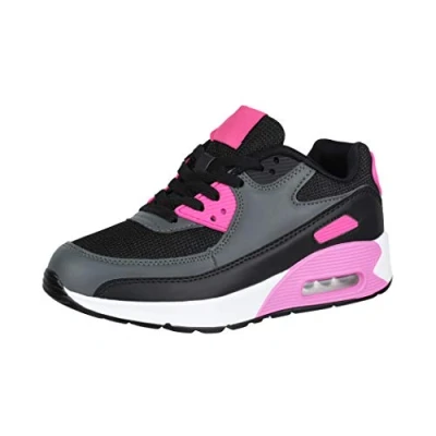 Afbeelding van Elara Chunkyrayan Sportschoenen, uniseks, Zwart en roze