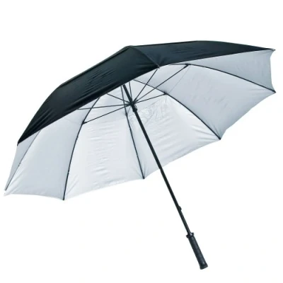 Afbeelding van Longridge Golfparaplu UV werend zwart/zilver