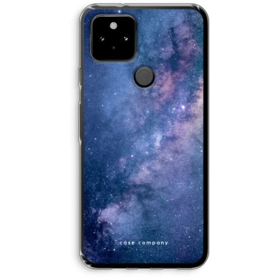 Afbeelding van Case Company® hoesje geschikt voor Google Pixel 5 Nebula Soft Cover Telefoonhoesje Bescherming aan alle Kanten en Schermrand