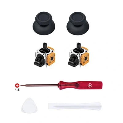 Image de Mcbazel 7 en 1 Kit de Réparation Manettes Analogiques pour Manette PS5, Accessoires Remplacement avec Outil D&#039;ouverture Compatible la PS5 DualSense