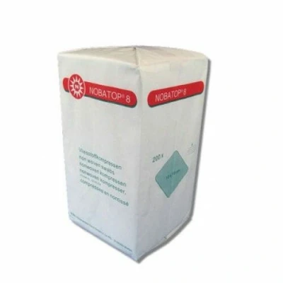 Afbeelding van Nobatop non woven kompres 8/4 10x10cm, 200 stuks, 854010