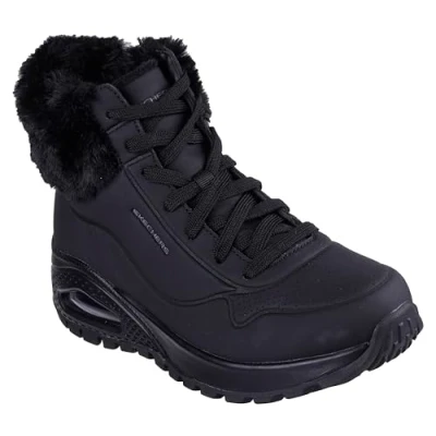 Image de Skechers Uno Rugged Fall Air, Botte Tendance Femme, Noir, 40 EU