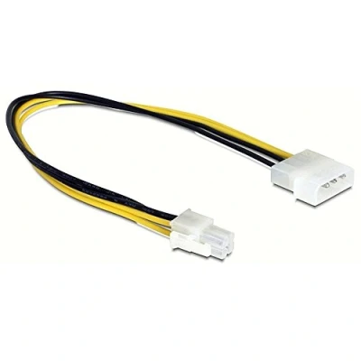 Afbeelding van Molex naar ATX voedingskabel adapter 0.3 m Delock