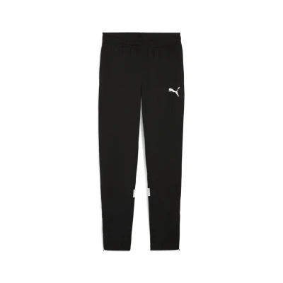 Afbeelding van individualRISE broek, Zwart/Wit, Maat 11 12Y PUMA
